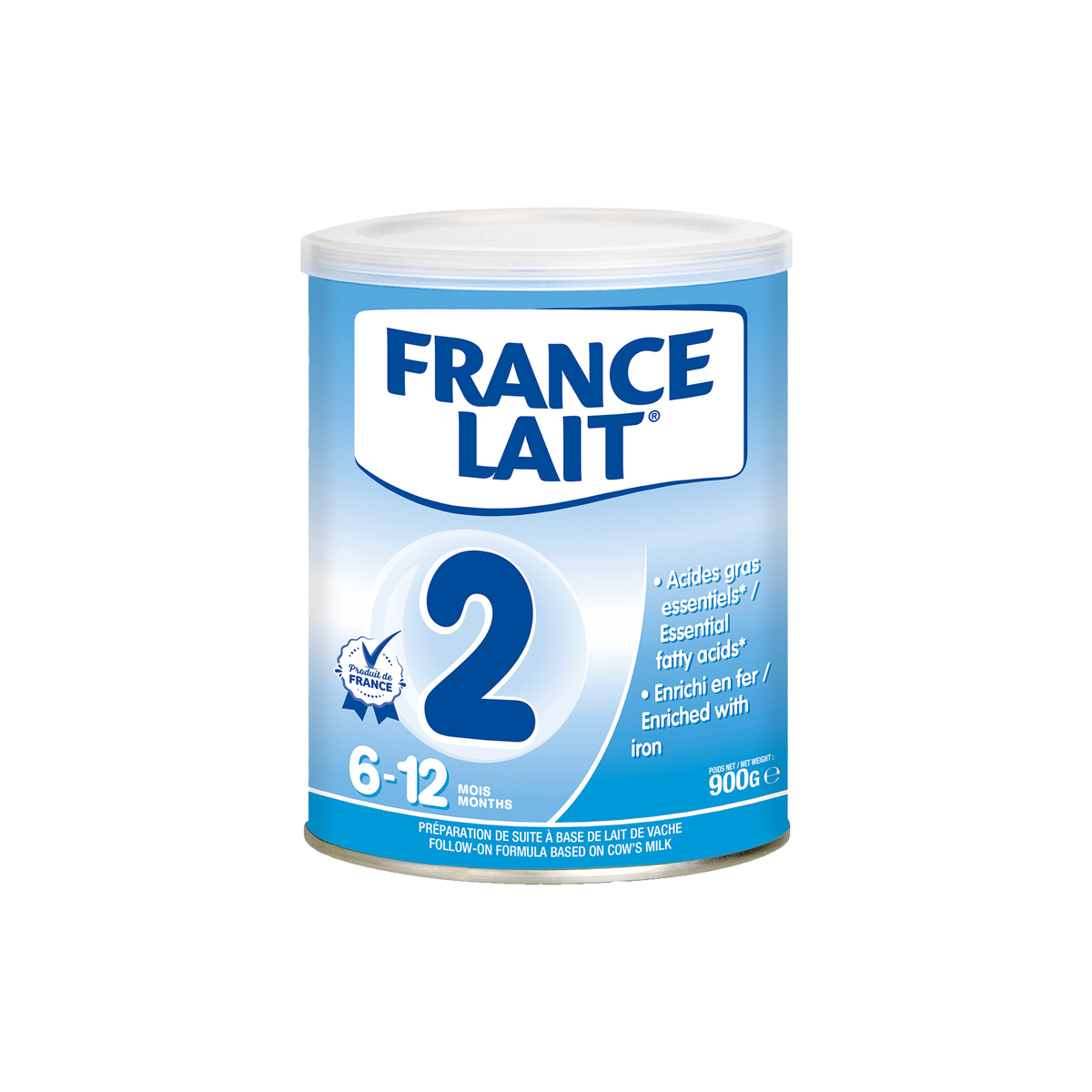 France Lait Số 2 (6 – 12 tháng) - 900g/lon