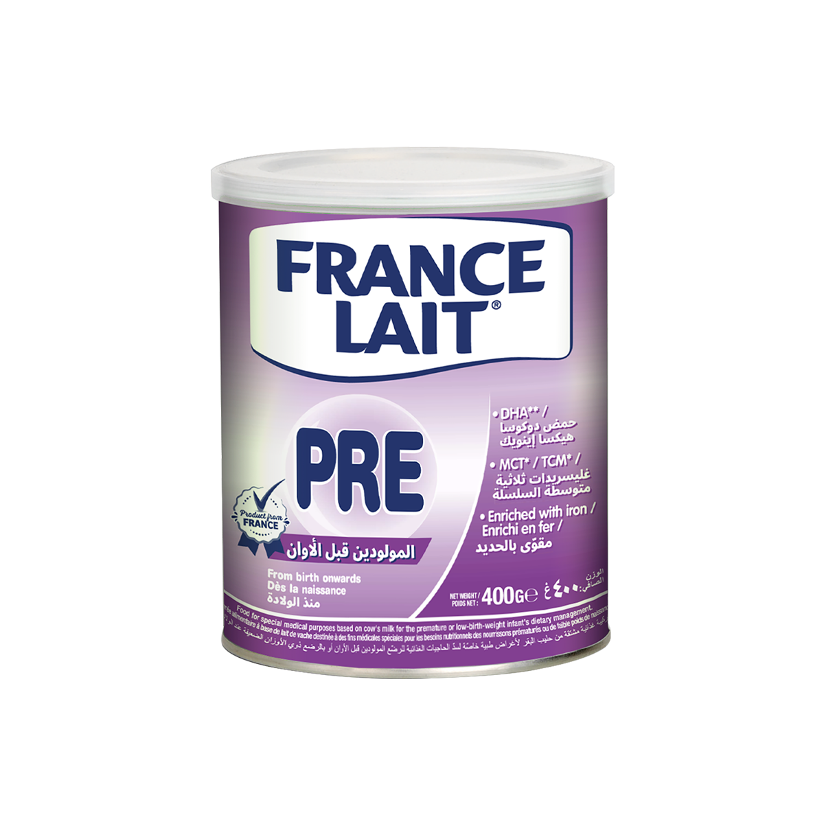 France Lait PRE – Sinh non & Nhẹ cân - 400g/lon