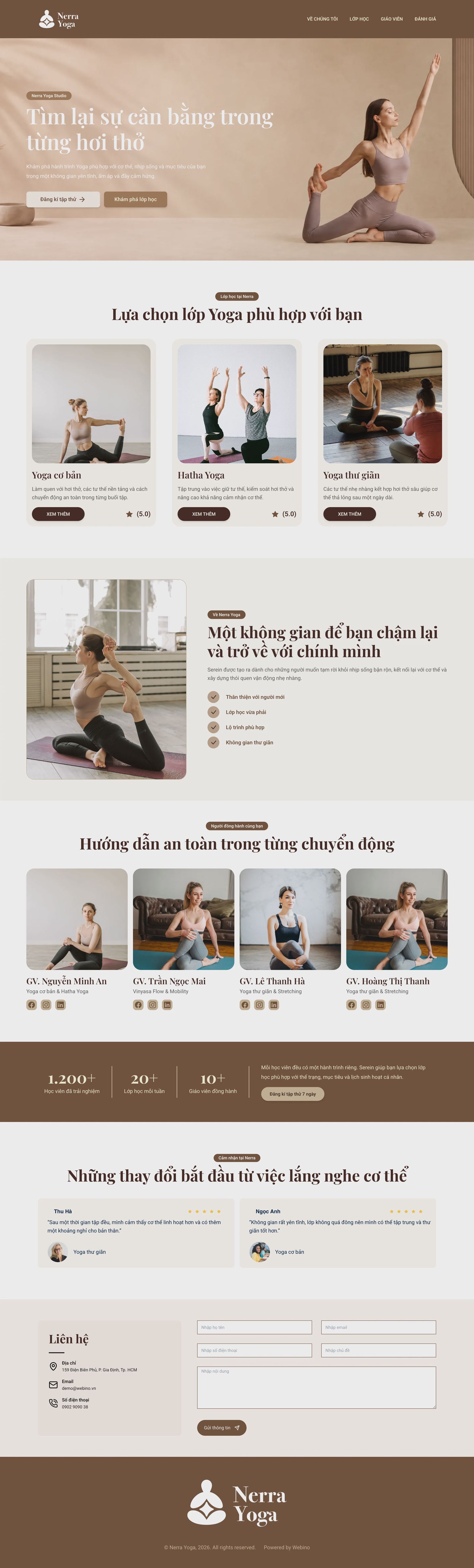 Ảnh xem trước giao diện Nerra Yoga