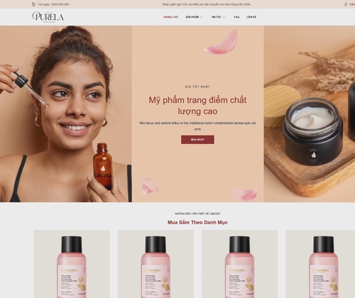 Ảnh xem trước giao diện PURELA_V2D