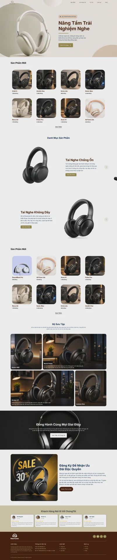Ảnh xem trước giao diện NexTune